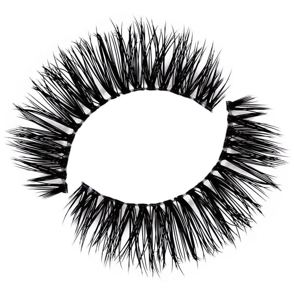 Clear band lash for small eyes and hooded eyes