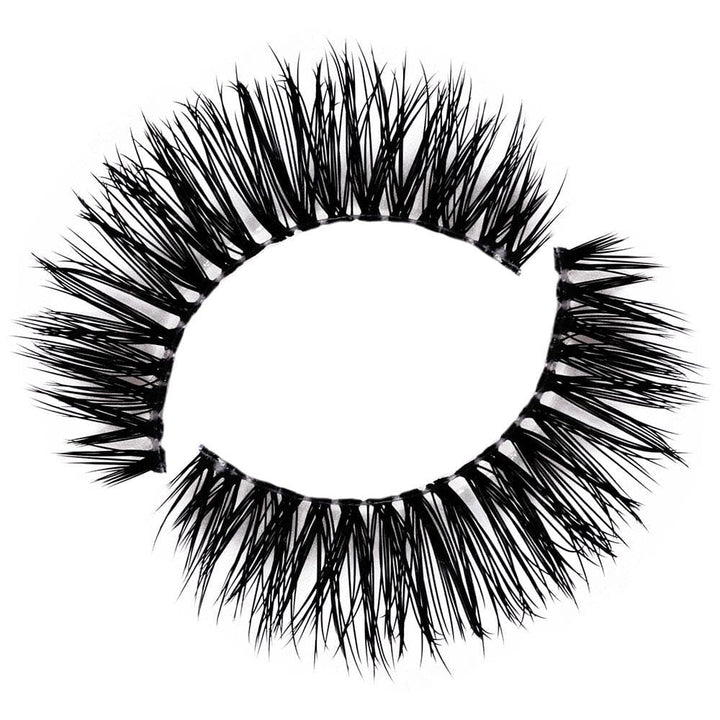Clear band lash for small eyes and hooded eyes