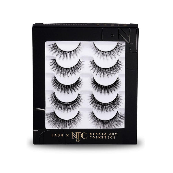 Natural eyelashes for small eyes and wearing under glasses