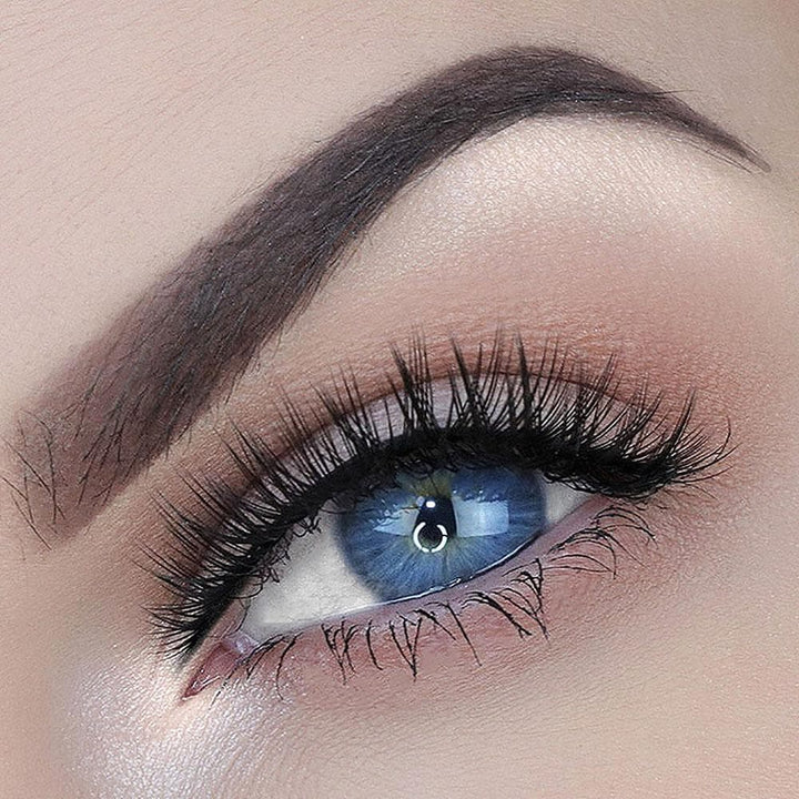 Natural eyelash for small eyes and wearing under glasses