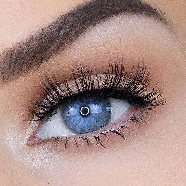 Wispy eyelash for small or hooded eyes