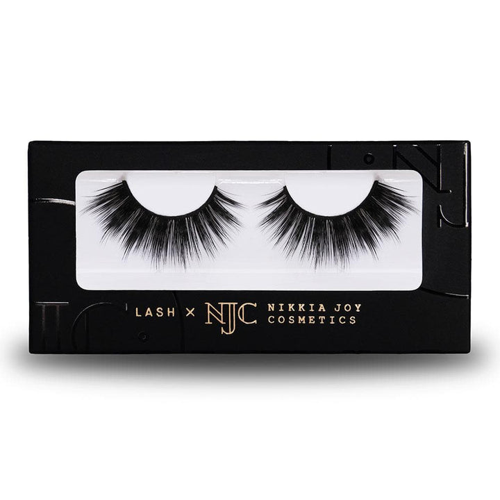 Faux mink cruelty free eyelash with thin comfortable band