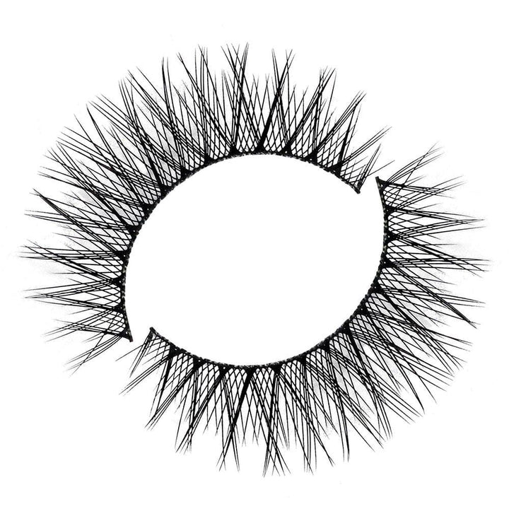 Natural, wispy eyelashes for small or hooded eyes