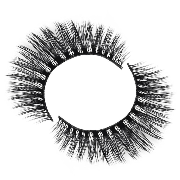 Faux mink eyelash for small or hooded eyes