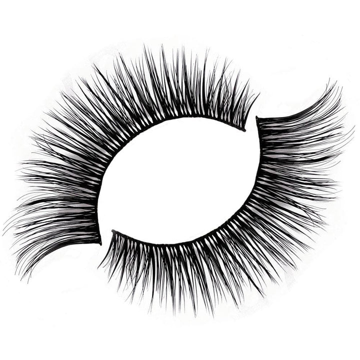 Natural eyelash with a thin, comfortable band