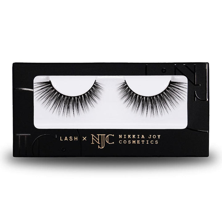 Faux mink cruelty free eyelash with thin comfortable band